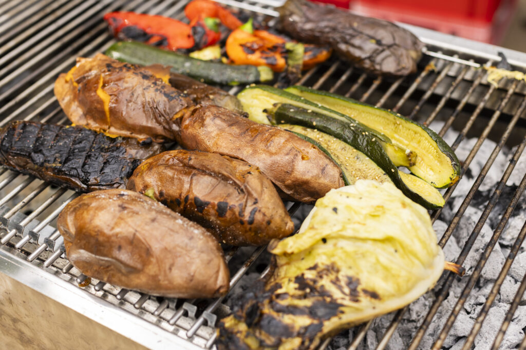 Mish Mash BBQ Gemüse auf dem Grill